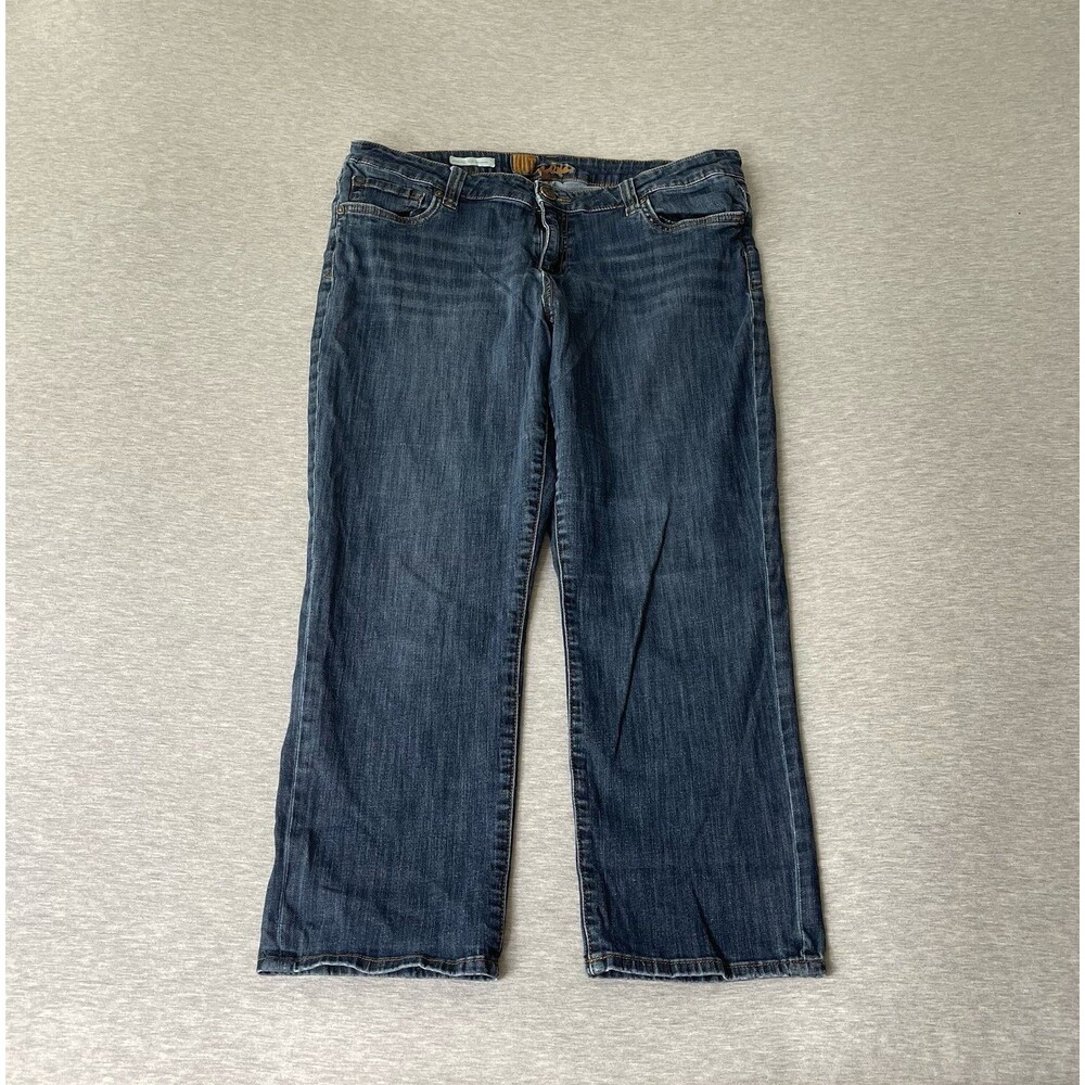 Kut from the Kloth Women’s Vintage Bardot Flap Skinny Boyfriend Jeans - Size 14